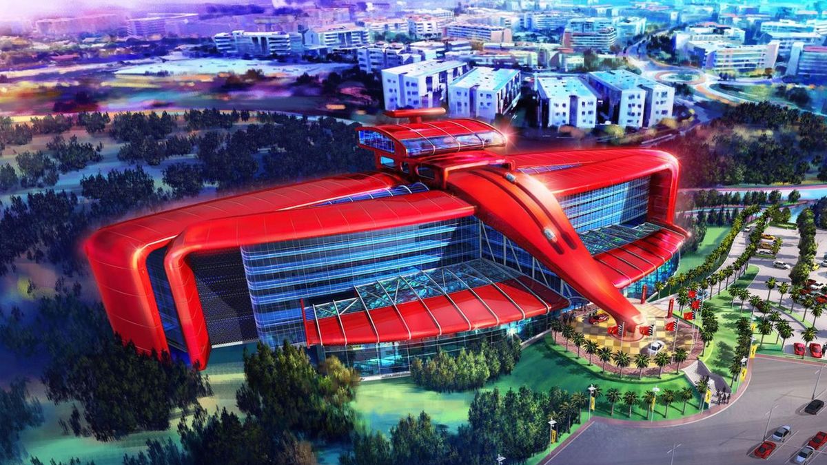 Ferrari Land w Hiszpanii (wizualizacja)