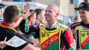 Jesper Monberg szukał drogi na stadion w Pile (wideo)