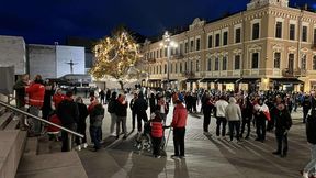 Polacy opanowali Kowno. Tylko spójrz, co działo się przed meczem