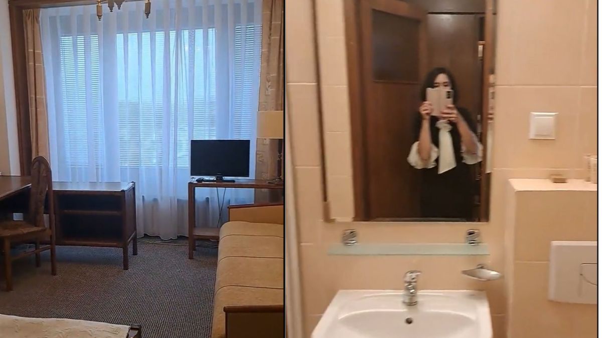 Pokazała wnętrze hotelu poselskiego. Ludzie oburzeni