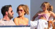 52-letnia Jennifer Lopez opala zgrabne ciało podczas rejsu luksusowym jachtem z Benem Affleckiem (ZDJĘCIA)