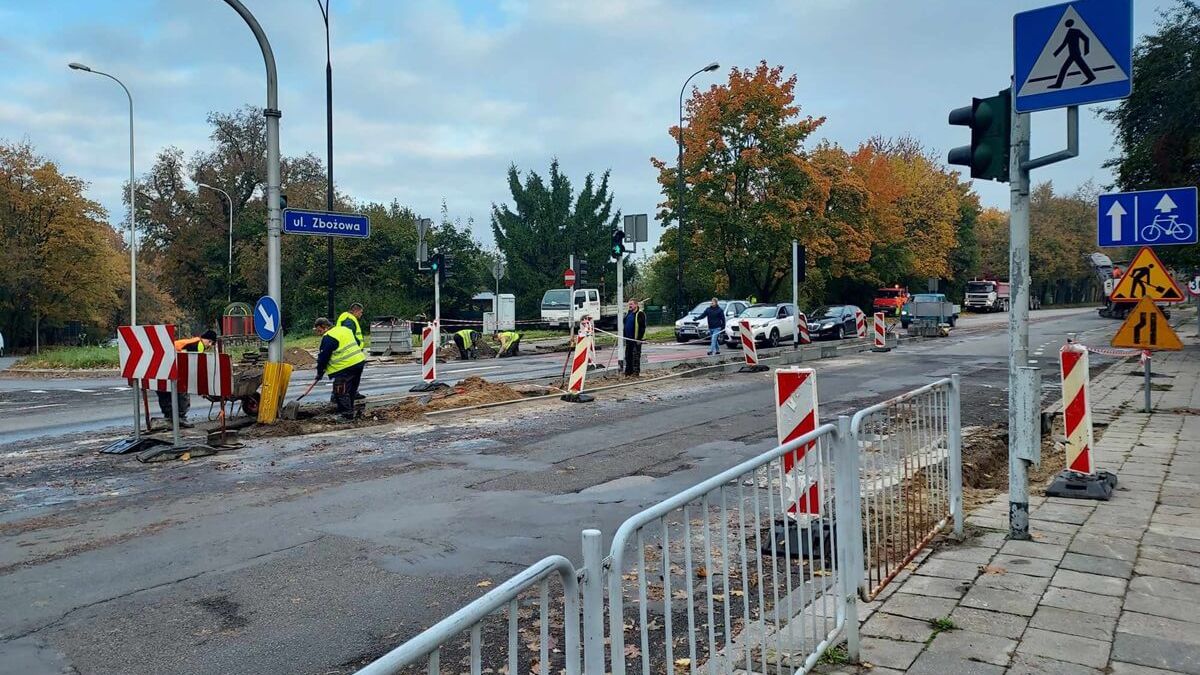 Remont nawierzchni jezdni na ul. Zbożowej