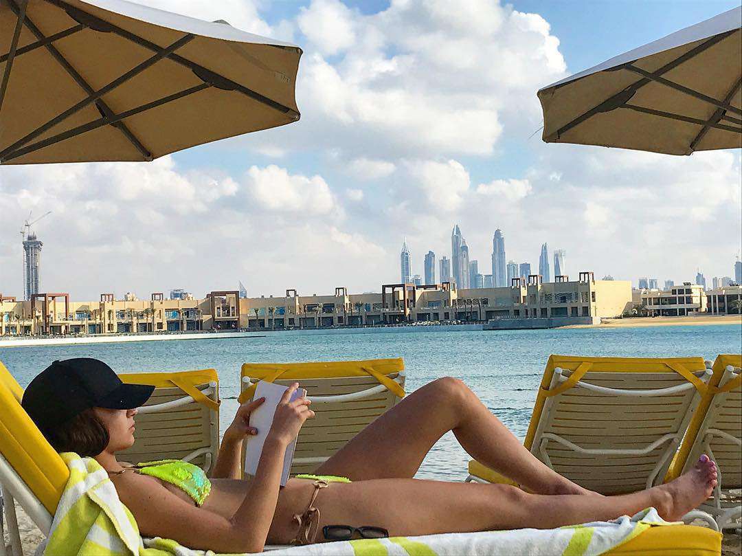Julia Wieniawa w Dubaju