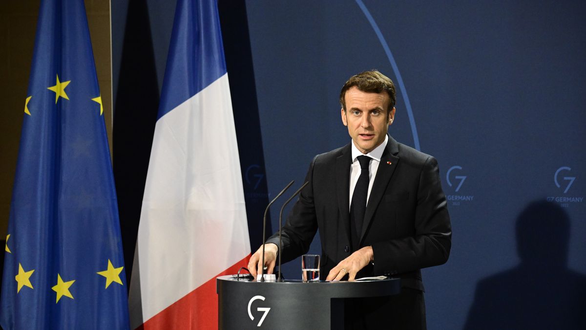 Emanuel Macrons spotkał się z Olafrm Scholzem