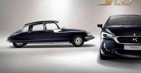 Citroën‎ świętuje 60. urodziny modelu DS