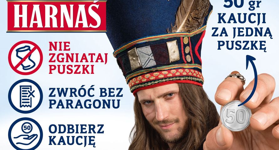 "Łoddawajcie pusecki!" – Harnaś zachęca do systemu kaucyjnego