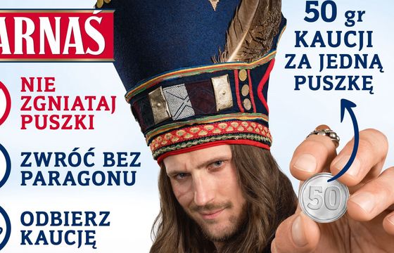 "Łoddawajcie pusecki!" – Harnaś zachęca do systemu kaucyjnego