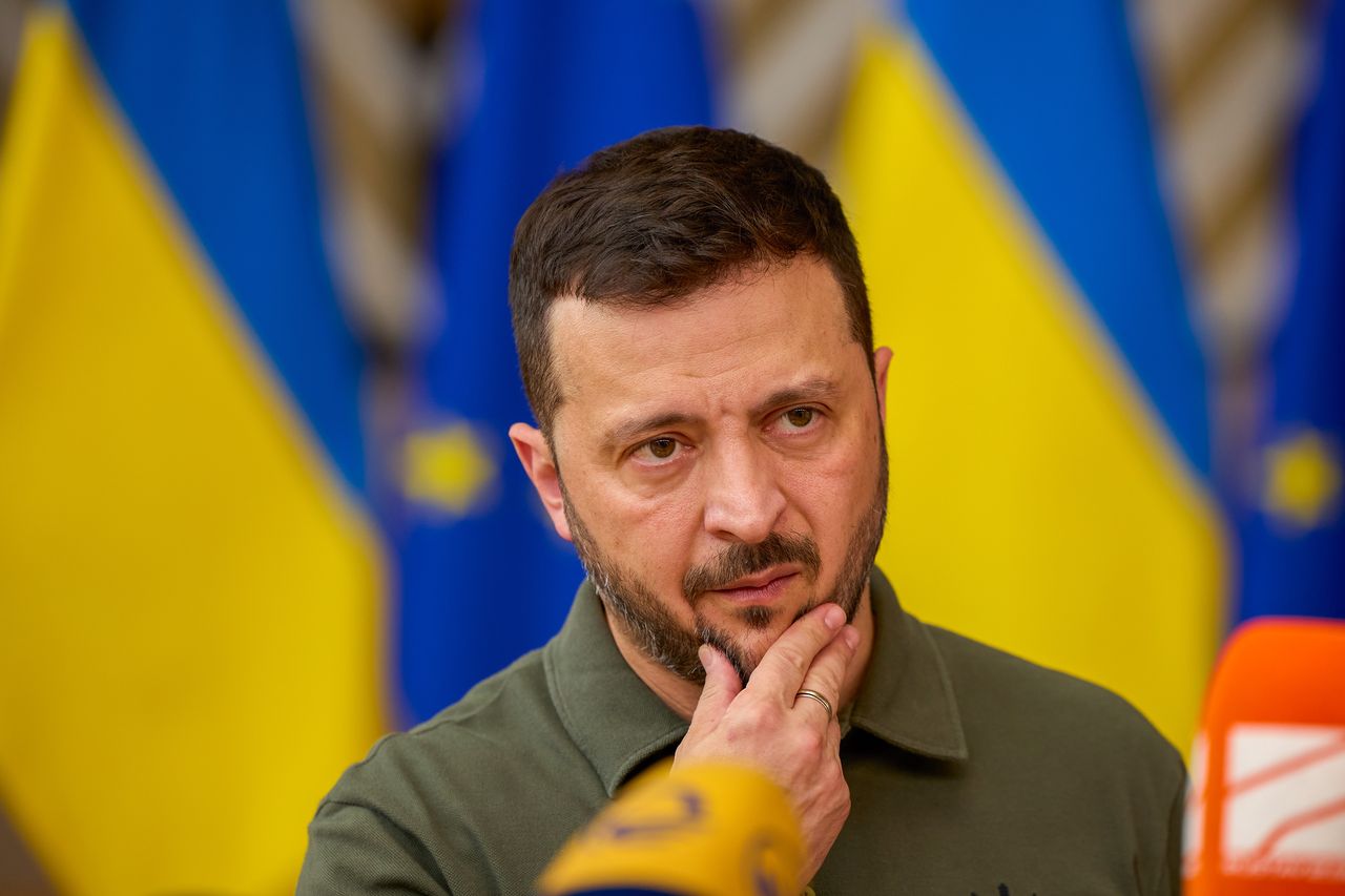 Wołodymyr Zełeński is the president of Ukraine.