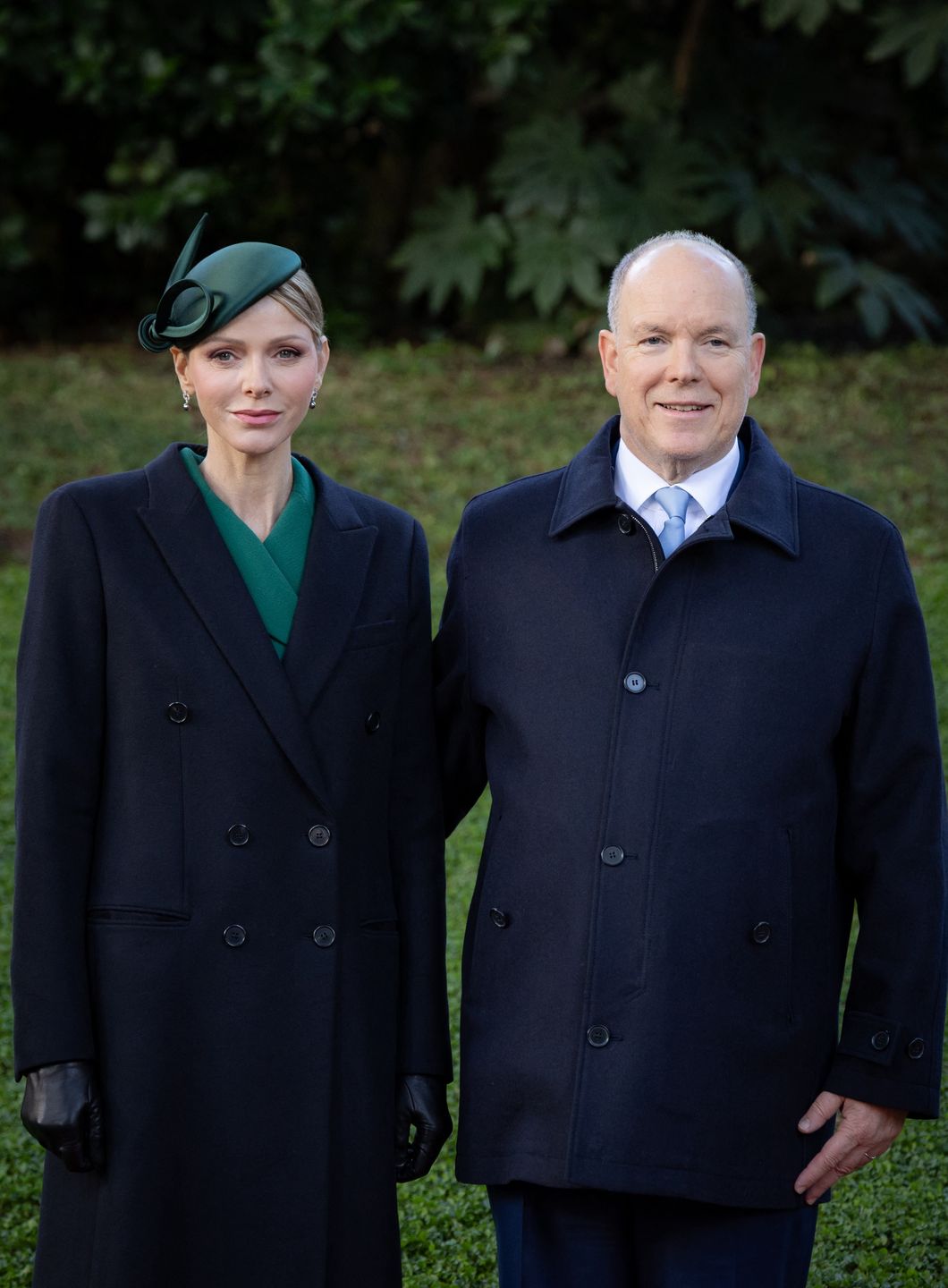 Księżna Charlene i książę Albert II