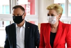 Agata Kornhauser-Duda zabrała głos ws. Strajku Kobiet. Andrzej Duda oddał jej słuchawkę