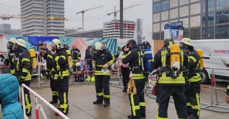 Berlin. Polscy strażacy dali w Niemczech wspaniały popis
