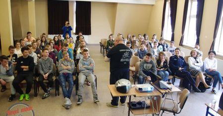 Kręci mnie bezpieczeństwo- warsztaty dla gimnazjalistów