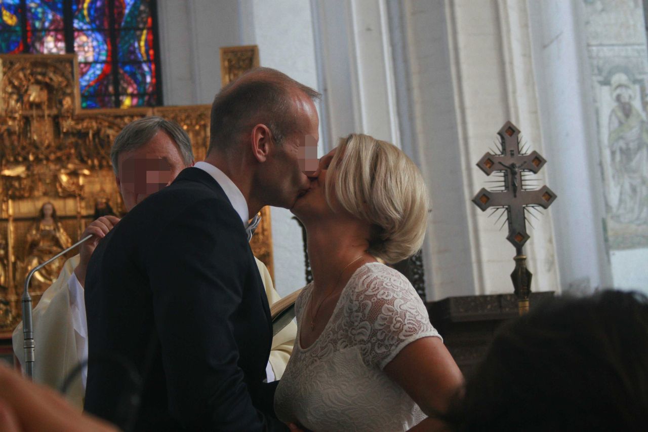 Magdalena Wałęsa wzięła ślub. Jej mężem jest Lech Kaźmierczyk (po ślubie Lech Wałęsa)