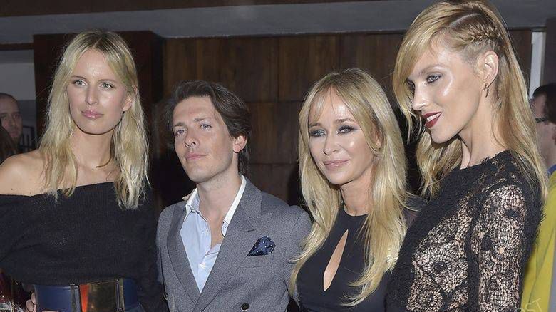 Karolina Kurkova, Joanna Przetakiewicz i Anja Rubik