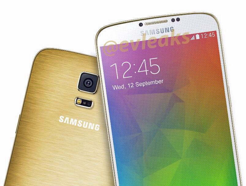 Galaxy Note 4 z 5,7-calowym ekranem i złoty Galaxy F 4