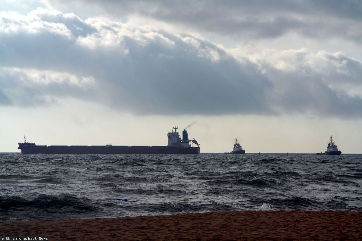 Statki na Morzu Czarnym (zdjęcie ilustracyjne)
