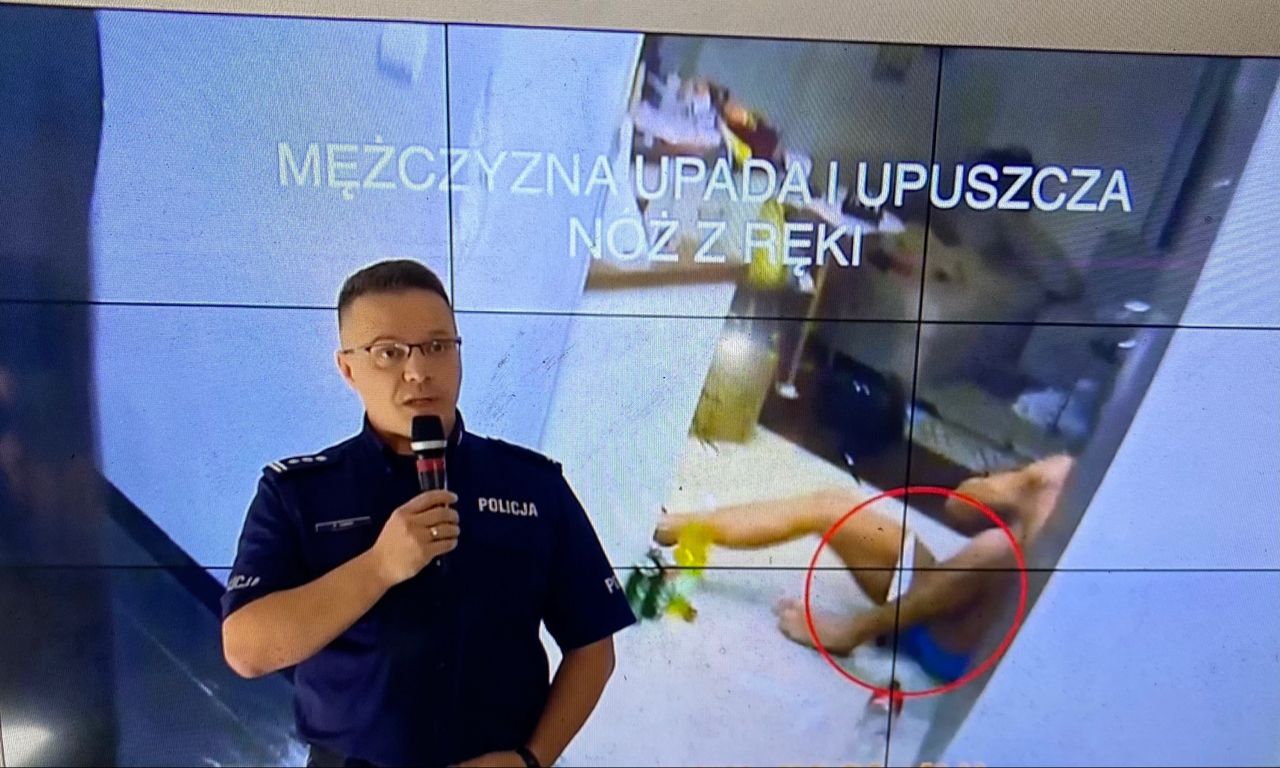 Śmierć 29-latka z Wrocławia. Policja opublikowała nagranie z interwencji