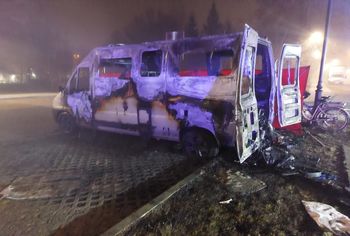 Pożar kampera na Pomorzu. Zginęła jedna osoba