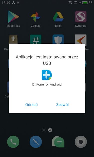 pozwalamy na instalację sterownika