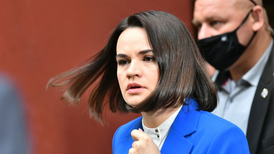 Swiatłana Cichanouska w Polsce 