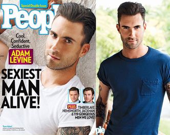 Adam Levine "NAJSEKSOWNIEJSZYM ŻYJĄCYM MĘŻCZYZNĄ"!