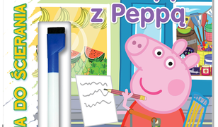 Peppa Pig. Peppa Pig. Zadania do ścierania. Zakupy z Peppą!