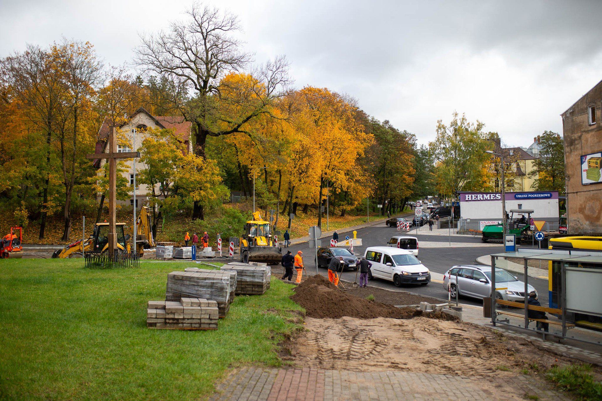 Utrudnienia wokół cmentarzy w Słupsku
