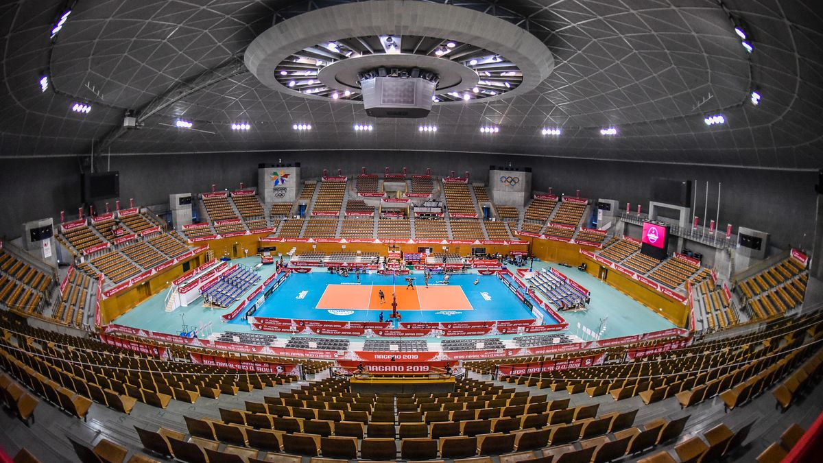 Zdjęcie okładkowe artykułu: Materiały prasowe / FIVB / Na zdjęciu: hala w Nagano na Puchar Świata siatkarzy