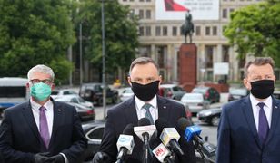 Koronawirus w Polsce. Andrzej Duda na Śląsku: Jesteśmy z wami