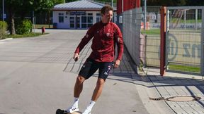Trener Lewandowskiego zaskoczył wszystkich. Tak dotarł na trening