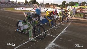 Start wyścigu żużlowego. Leszek Demski wyjaśnia, kiedy bieg powinien być przerwany