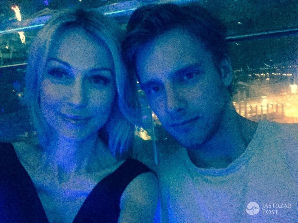 Magdalena Ogórek kibicowała na EURO 2016 z Marcinem Gortatem i Maćkiem Musiałem