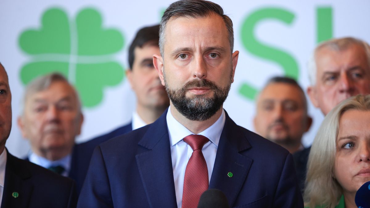 W�adys�aw Kosiniak-Kamysz
Katowice, 27.09.2025. Wicepremier, minister obrony narodowej W�adys�aw Kosiniak-Kamysz przemawia podczas konferencji prasowej przed zjazdem delegat�w PSL, 27 bm. w Mi�dzynarodowym Centrum Kongresowym w Katowicach. (ad) PAP/Jarek Praszkiewicz
Jarek Praszkiewicz
konferencja, polityk, polityka, PSL, zjazd, zjazd delegat�w PSL