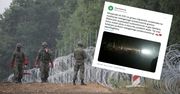 Białorusini niszczyli mur. Oślepiano polskie służby