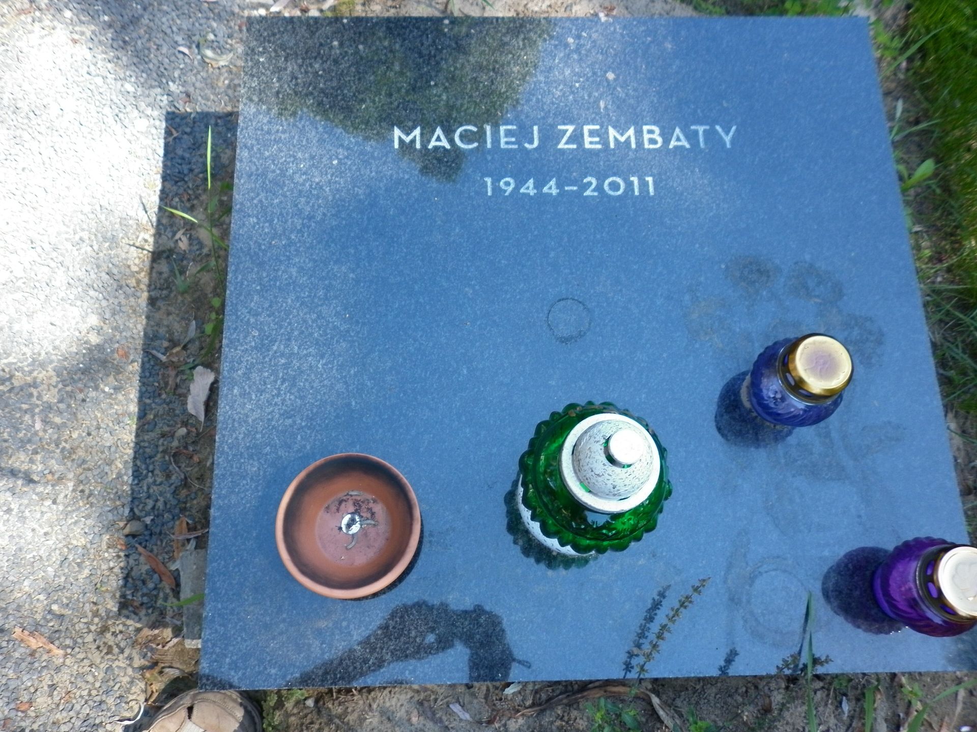 Grób Macieja Zembatego