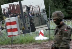 Dramatyczna sytuacja na granicy. Do sieci trafiło zdjęcie migrantów
