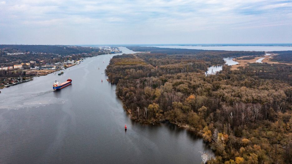 Odra w okolicach Szczecina
