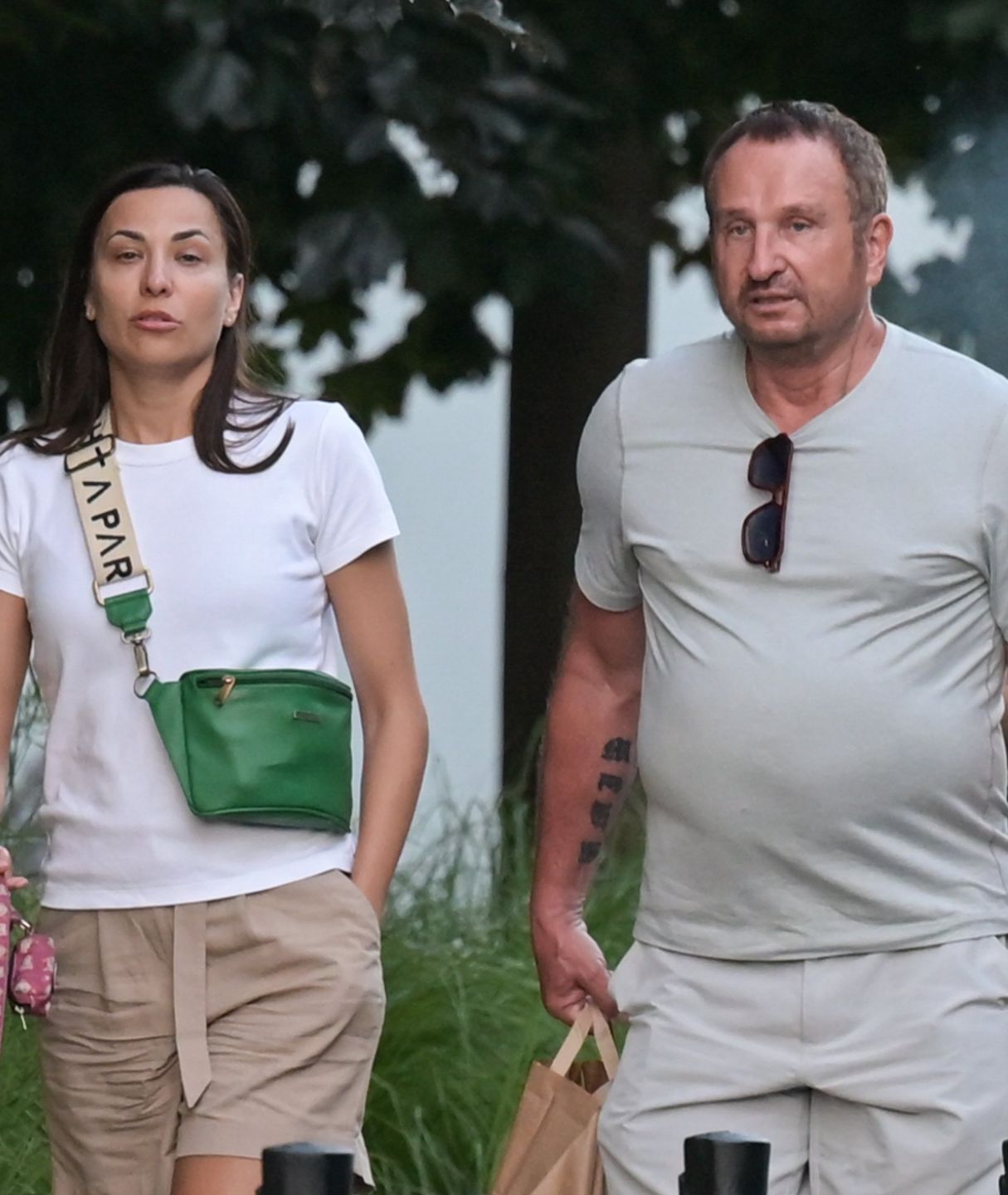 Marek Kościkiewicz z partnerką