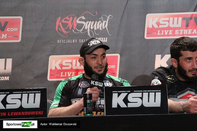 Aslambek Saidov dąży do odzyskania pasa KSW w wadze półśredniej