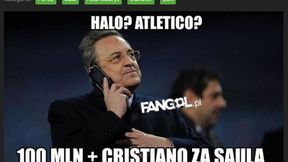 "100 mln plus Cristiano za Saula". Memy po meczu LM Atletico z Bayernem