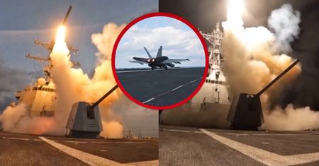Tak USA ostrzeliwują Iran. Rakiety Tomahawk i uzbrojone myśliwce