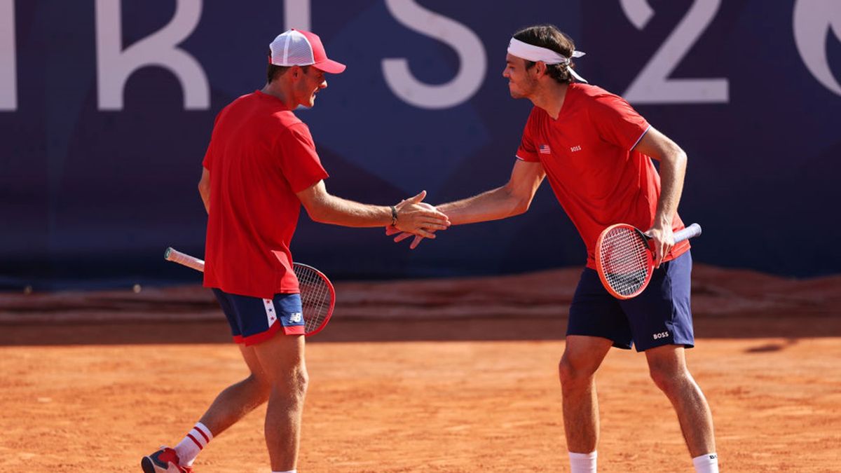 Zdjęcie okładkowe artykułu: Getty Images / Matthew Stockman / Na zdjęciu: Tommy Paul i Taylor Fritz