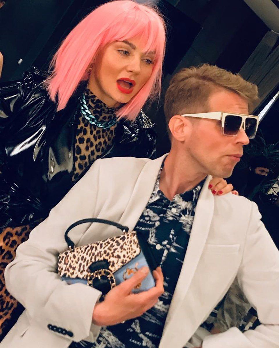 Małgorzata socha i Łukasz Garlicki na planie nowej "BrzydUli"