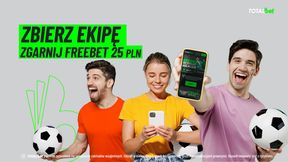 Zbierz Ekipę i zgarnij 25 zł w Totalbet
