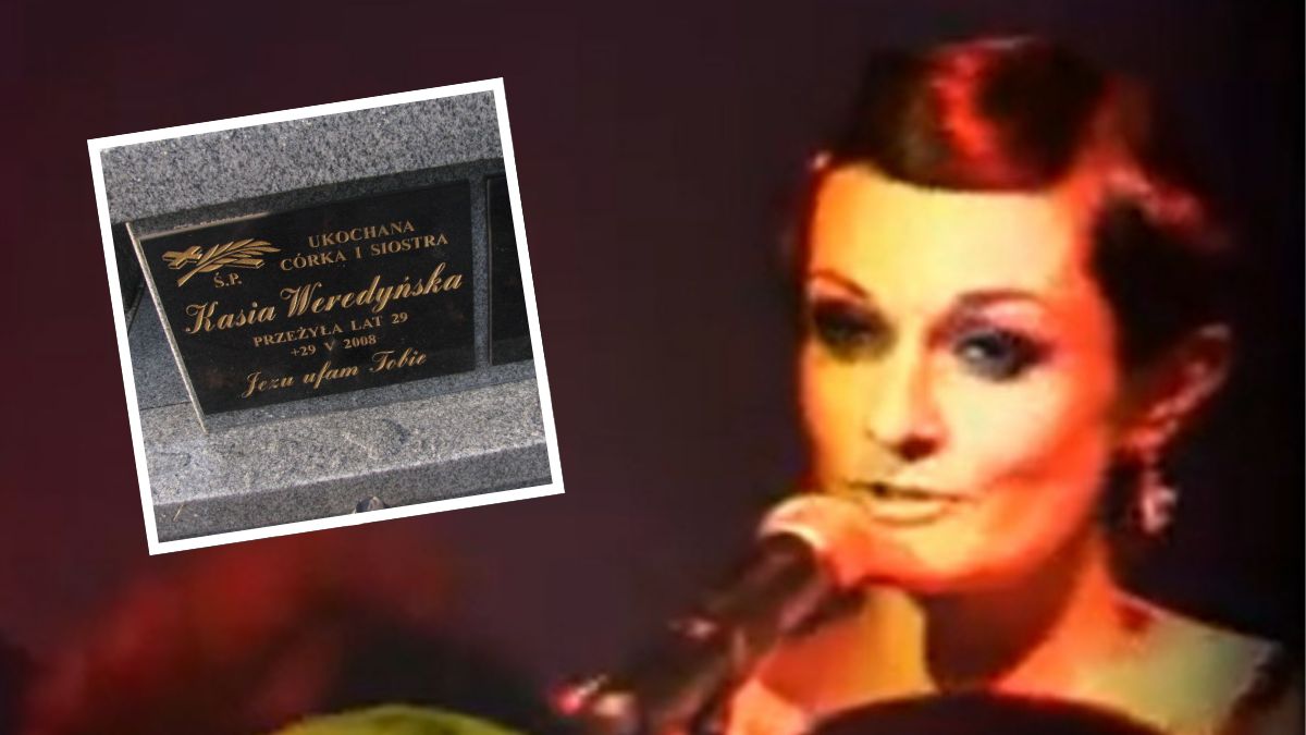 Katarzyna Weredyńska zmarła tragicznie. Jak wygląda jej grób?