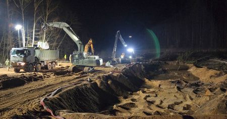 Nocna akcja na Litwie. "Nurkowie dotarli do Herculesa"