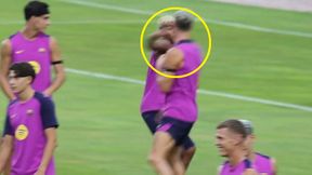 "Wymiana ciosów". Nagrali Lewandowskiego i Yamala