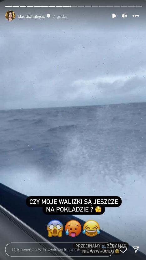 Klaudia Halejcio relacjonuje wakacje na Malediwach