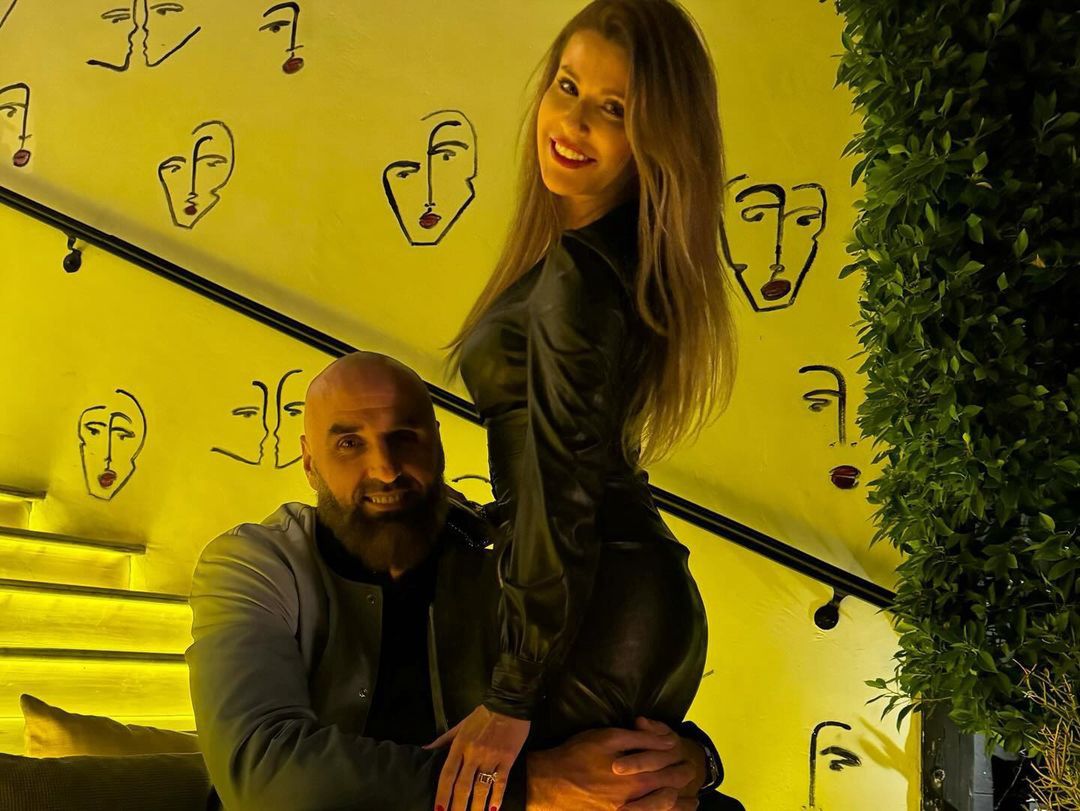 Marcin Gortat z żoną