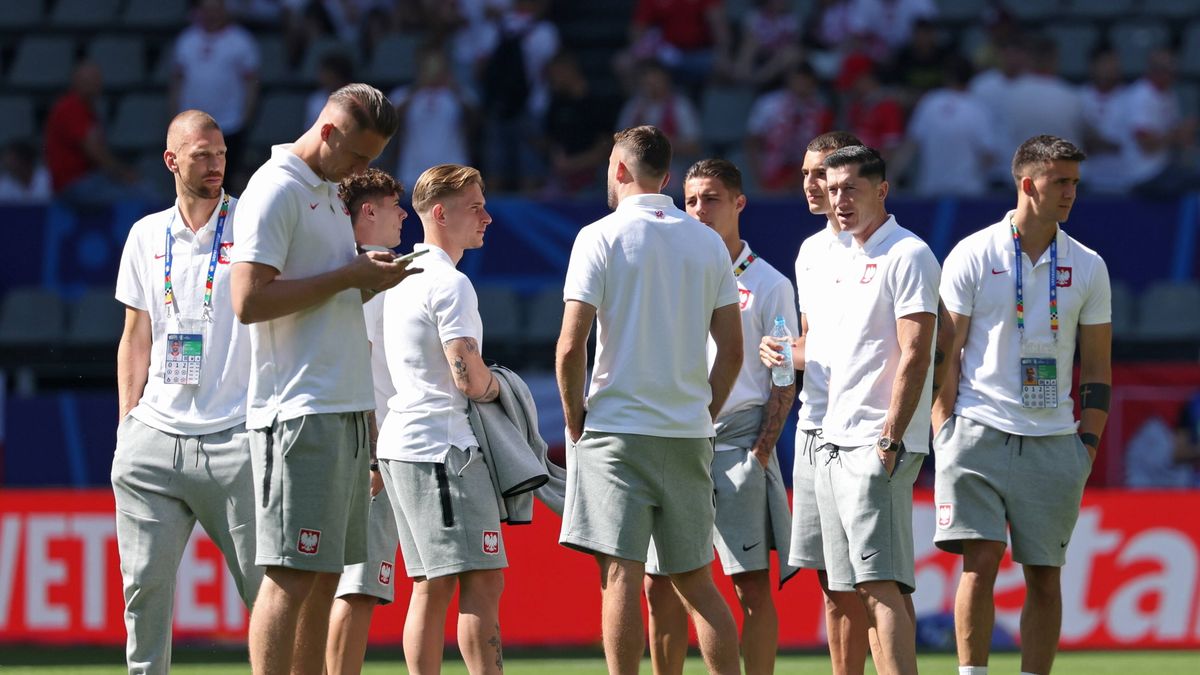 PAP/EPA / FRIEDEMANN VOGEL / Na zdjęciu: reprezentacja Polski